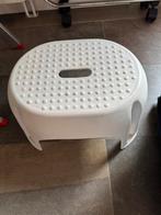 Wit Opstapje, Ophalen, Kunststof, Gebruikt, Wit