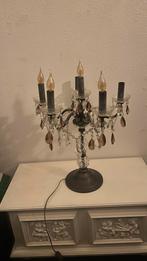 Kristallen Kandelaar - Sfeervol & Elegant, Huis en Inrichting, Lampen | Vloerlampen, Ophalen of Verzenden, Zo goed als nieuw, Glas