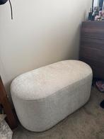 Poef, Zo goed als nieuw, Stof, Ovaal, 50 tot 75 cm