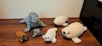 Nog 4 Zeehonden en 1 zeeleeuw knuffel., Ophalen of Verzenden, Overige typen