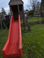 Speelhuisje met glijbaan (goede kwaliteit), Kinderen en Baby's, Speelgoed | Buiten | Speeltoestellen, Ophalen of Verzenden, Glijbaan