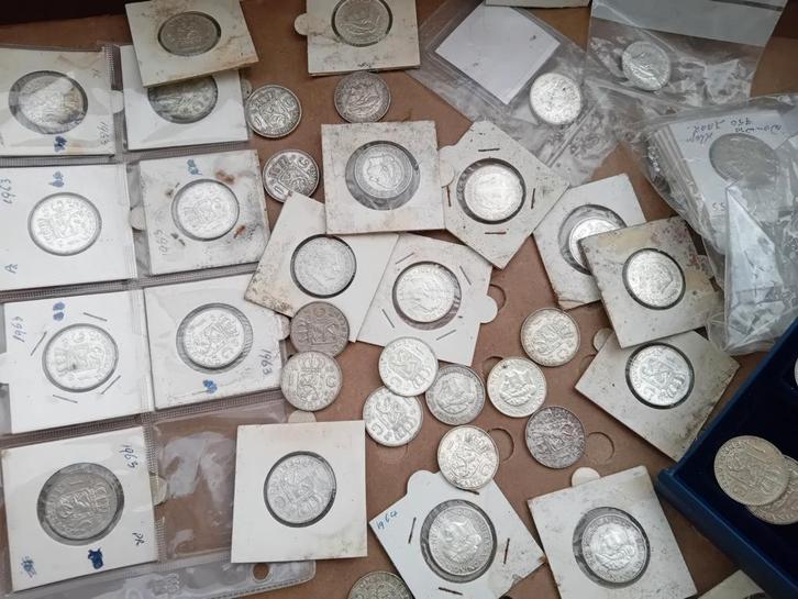 50x zilveren rijksdaalders 1963 1964 schaars ook 50 gulden, Postzegels en Munten, Munten | Nederland, Setje, 2½ gulden, Koningin Juliana