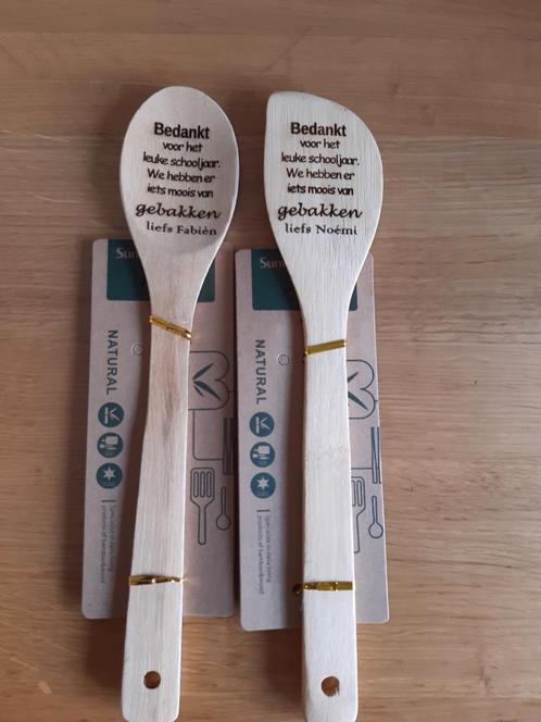 Gepersonaliseerd cadeautje eind van het schooljaar, Huis en Inrichting, Keuken | Bestek, Nieuw, Ophalen of Verzenden