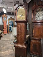 Antieke Engelse staande klok 8 daags uurwerk €150. 220 hoog, Antiek en Kunst, Ophalen