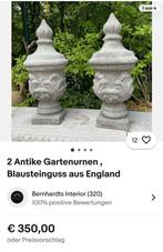 2 Antieke tuin urnen / ornamenten uit Engeland, Ophalen