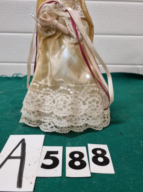 engel beeld / piek porselein met verlichting, [a588], Diversen, Kerst, Ophalen of Verzenden, 'T Olde Gre-j, Info@toldegrej.nl