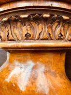 antieke vol houten Kerkelijke zuil  / sokkel, Huis en Inrichting, Woonaccessoires | Zuilen en Pilaren, Ophalen, Zo goed als nieuw