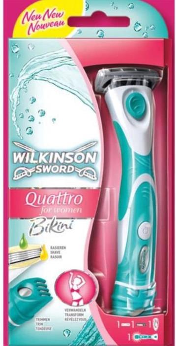 Wilkinson Sword Quattro Bikini - Scheerapparaat beschikbaar voor biedingen