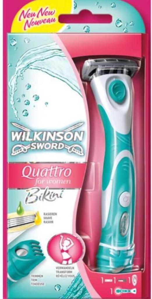 Wilkinson Sword Quattro Bikini - Scheerapparaat, Sieraden, Tassen en Uiterlijk, Uiterlijk | Lichaamsverzorging, Nieuw, Overige typen