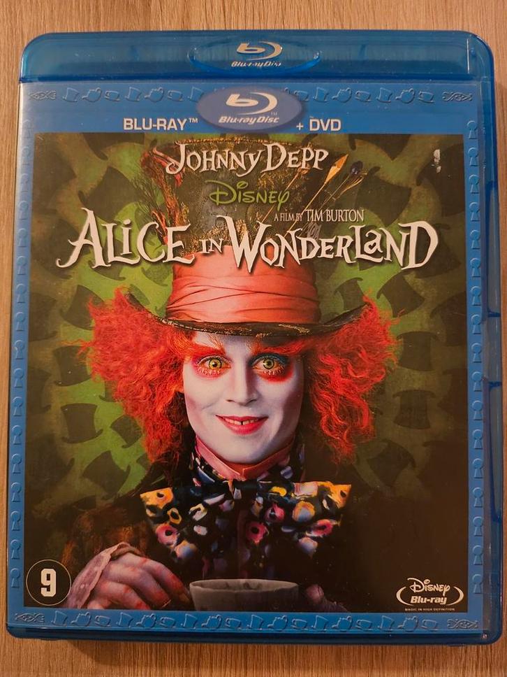 Alice in Wonderland, Cd's en Dvd's, Blu-ray, Zo goed als nieuw, Ophalen of Verzenden