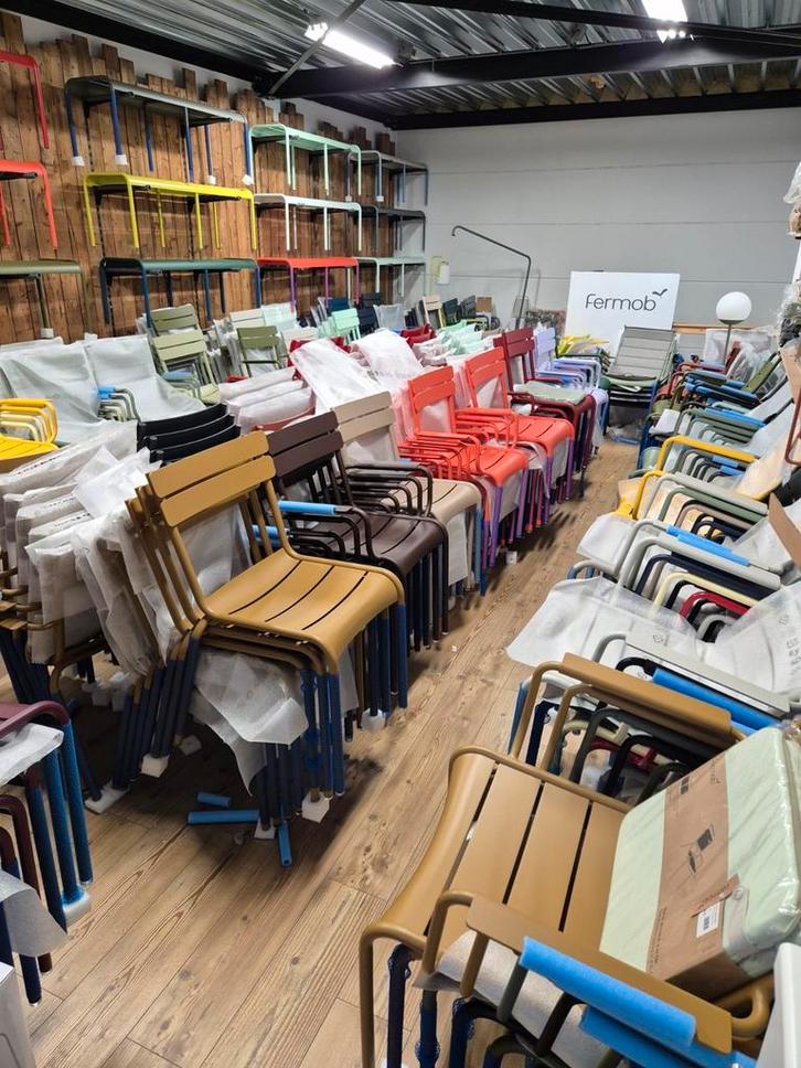fermob  Cash&carry zaterdag ruim assortiment betere prijs, Tuin en Terras, Tuinstoelen, Nieuw, Aluminium, Ophalen