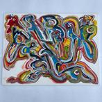 Schilderij Ben Haveman (1950) - Vogels in het Lover 80x60cm