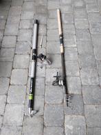 2 werphengels € 20,-, Watersport en Boten, Hengelsport | Algemeen, Ophalen, Zo goed als nieuw, Werphengel