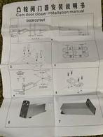 Dubbele taatsdeur scharnieren - Nieuw, Ophalen of Verzenden, Nieuw