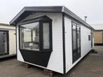 PVC Chalet 10 x 3.70 m Airco Pannendak Winterhard, Niet ingevuld, Niet ingevuld, Niet ingevuld, Tot en met 4