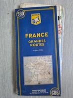 Michelin: France Grandes Routes, Gelezen, Frankrijk, Ophalen of Verzenden, 1800 tot 2000