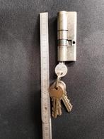 Cylinder slot met 9 sleutels, Gebruikt, Ophalen of Verzenden, Slot