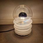 70's spaceage lamp glazen vintage tafellamp jaren 70, Kolibrivintagehal@gmail.com, Aaldertgeertsstraat 43 Olst, Kolibri vintage
