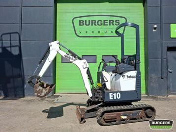 Bobcat E10 BE1762 beschikbaar voor biedingen
