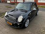 Mini 1.6 16V Cooper S Cabrio 2005 Zwart, Voorwielaandrijving, 65 €/maand, 4 cilinders, Cabriolet