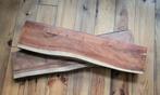 Industriële Wandplanken Acaciahout 100×25 - Set van 2, Doe-het-zelf en Verbouw, Ophalen, Nieuw, Minder dan 200 cm, Plank