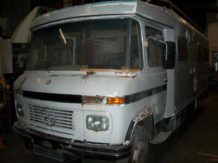 Mercedes 613 , slechts 117 000km Belastingvrij. Veel werk !, Caravans en Kamperen, Campers, Particulier, tot en met 4, Half-integraal