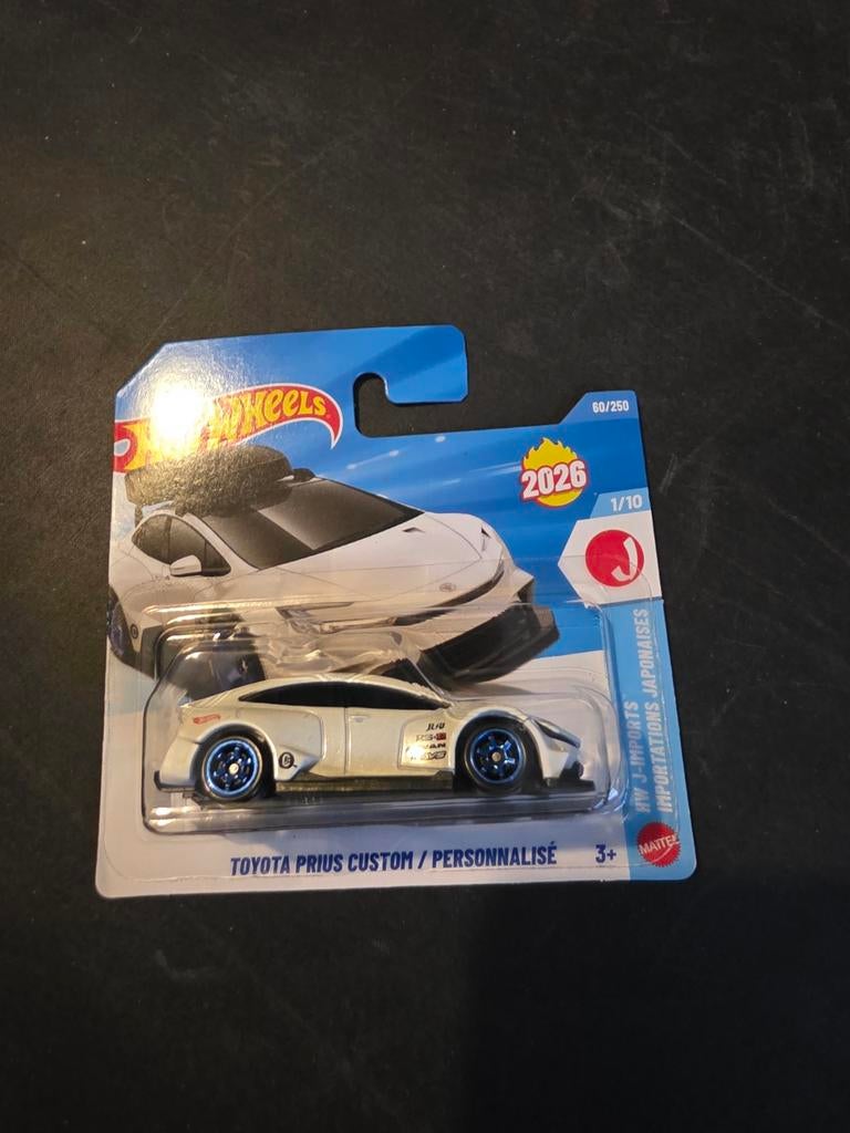 Hot wheels toyota prius custom personnalise, Ophalen of Verzenden, Nieuw, Auto