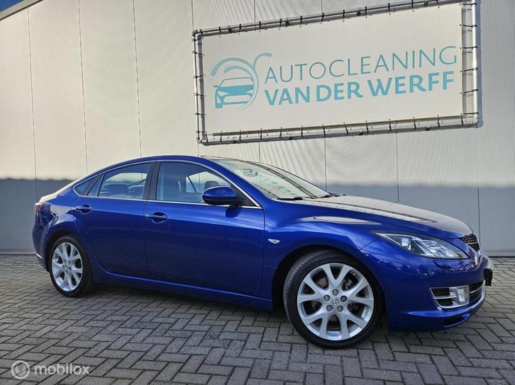 Mazda 6 2.5 S-VT GT-L zeer nette auto!, Auto's, Mazda, Bedrijf, Te koop, ABS, Airbags, Airconditioning, Alarm, Bluetooth, Bochtverlichting