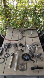 Shimano Deore fietsonderdelen + wielen & Schwalbe banden, Fietsen en Brommers, Fietsonderdelen, Ophalen of Verzenden, Gebruikt