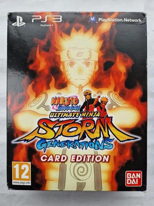 NARUTO shipudden ultimate ninja STORM generations CARD EDITN, Spelcomputers en Games, Games | Sony PlayStation 3, Gebruikt, Avontuur en Actie