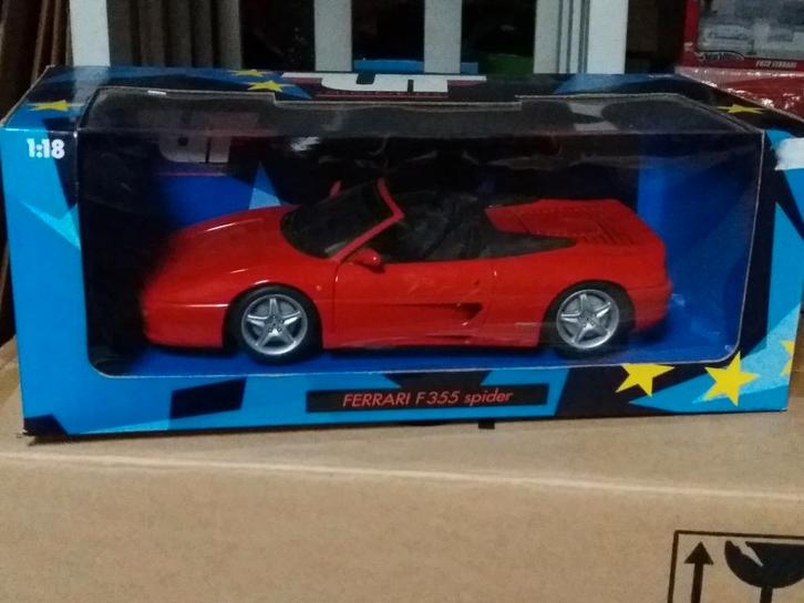 Ut Models 1/18 Ferrari 355 Spider, Hobby en Vrije tijd, Modelauto's | 1:18, Zo goed als nieuw, UT Models, Ophalen of Verzenden