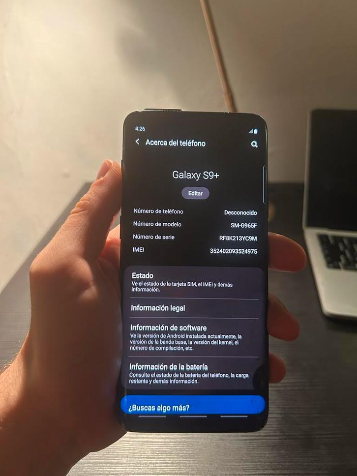 Samsung Galaxy S9 Plus - Zwart, Telecommunicatie, Mobiele telefoons | Samsung, Gebruikt, Galaxy S2 t/m S9, 64 GB, Zonder abonnement