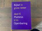 BIJBEL IN GROTE LETTER - Nieuwe Testament, Boeken, Christendom | Protestants, Ophalen of Verzenden, Zo goed als nieuw