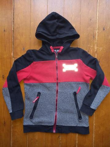 Sweater/vest met capuchon, mt 158/164 - here+there C&A beschikbaar voor biedingen