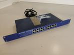 Netgear 24 port gigabit switch, Computers en Software, Netwerk switches, Gebruikt, Ophalen of Verzenden