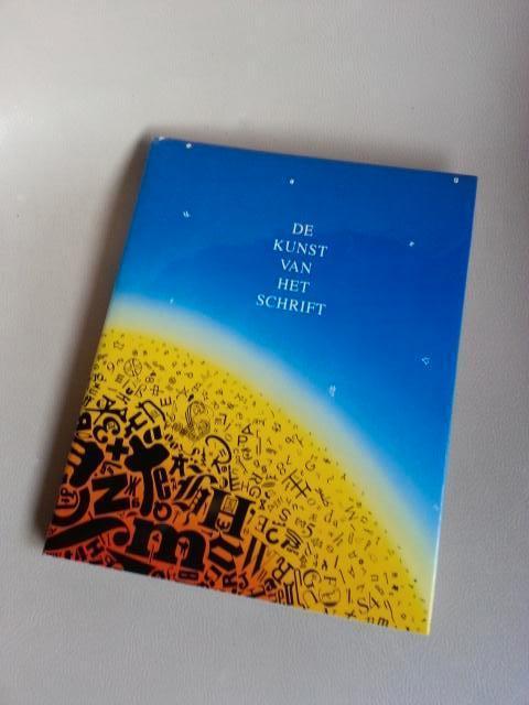 Kunst van het schrift Peter ten Hoopen & Ewald Vanvugt 1986, Boeken, Kunst en Cultuur | Beeldend, Gelezen, Grafische vormgeving