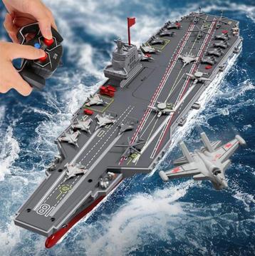 Aanbieding Indrukwekkende RC Warship Vliegdekschip Vaarklaar beschikbaar voor biedingen