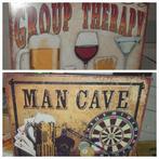 Twee man cave wandborden, Ophalen of Verzenden, Gebruikt