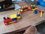Houten trein met hamertje, Ophalen of Verzenden, Gebruikt