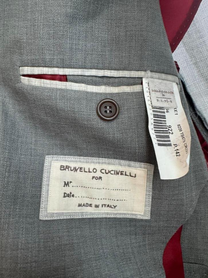 Brunello Cucinelli Colbert Maat 56 - Zeer Goede Staat, Kleding | Heren, Kostuums en Colberts, Zo goed als nieuw, Maat 56/58 (XL)