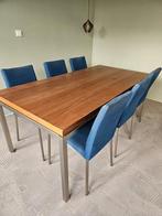 BoConcept Eettafel met 6 Stoelen, Ophalen of Verzenden, Gebruikt, Modern, 6 tot 8 stoelen
