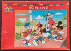 Mickey For Kids Puzzel 99 stukjes, 6 jaar of ouder, Meer dan 50 stukjes, Ophalen of Verzenden, Zo goed als nieuw