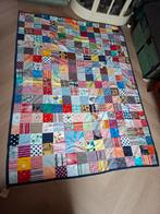 Lapjesdeken, 150x200cm, Fleece Achterkant, Ophalen of Verzenden