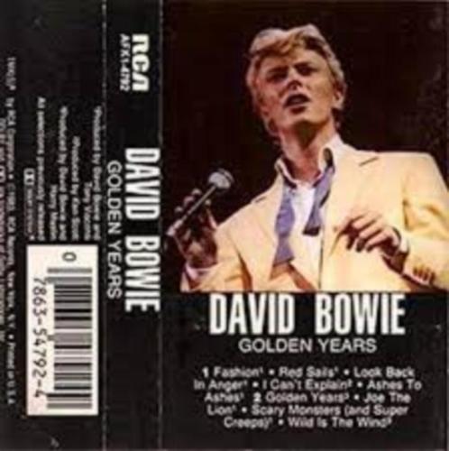 David Bowie ‎– Golden Years  Originele Cassette Nieuw.!, Cd's en Dvd's, Cassettebandjes, Nieuw in verpakking, Origineel, Pop, 1 bandje