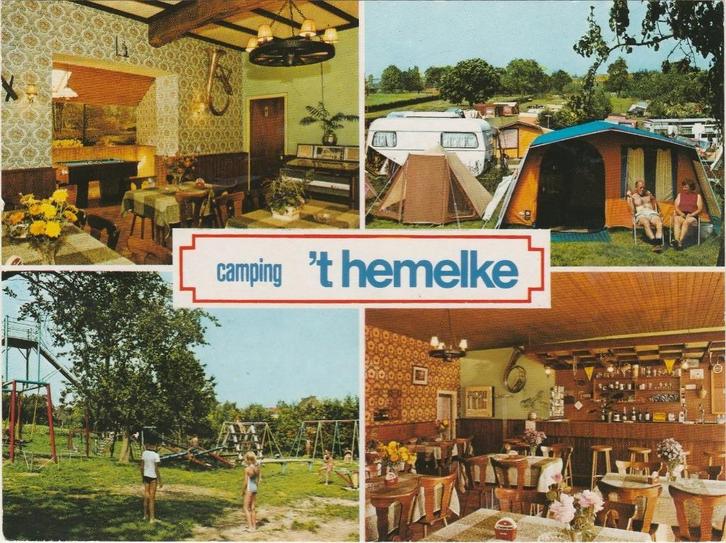 HULSBERG Camping 't Hemelke, Verzamelen, Ansichtkaarten | Nederland, Gelopen, Limburg, 1980 tot heden, Verzenden