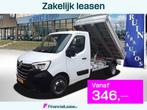 Renault Master 130Pk dCi Kipper Pick-up Dubbellucht 3500 Kg, Auto's, Renault, Stof, Gebruikt, 4 cilinders, Wit