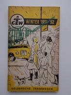 GTW WINTERDIENSTREGELING INGAANDE - 7 OCTOBER 1951, Verzamelen, Spoorwegen en Tramwegen, Ophalen of Verzenden, Gebruikt, Bus of Metro