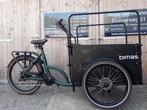 ACTIE! Bimas 3-wiel bakfiets green met GRATIS regenhuif!, 4 kinderen of meer, Nieuw, Elektrisch, Ophalen
