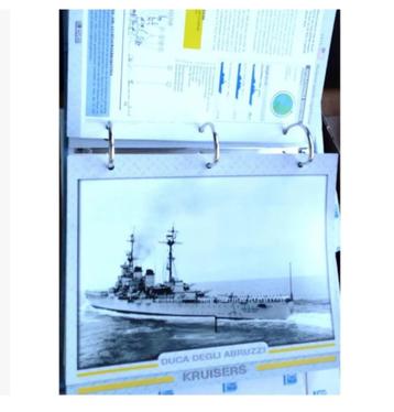 Militaria Oorlogsschepen Unieke Verzameling Uitgeverij Atlas beschikbaar voor biedingen