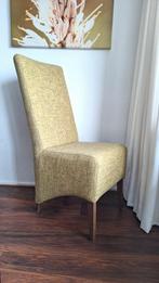 6 eetkamerstoelen slijtvast vlekwerend stof, Huis en Inrichting, Stoelen, Ophalen, Overige kleuren, Design, Zo goed als nieuw